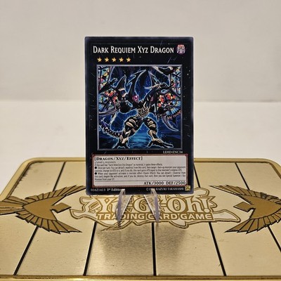 LEHD-ENC34 DUNKLER REQUIEM XYZ DRACHE COMMON 1.AUFLAGE YuGiOh KARTE