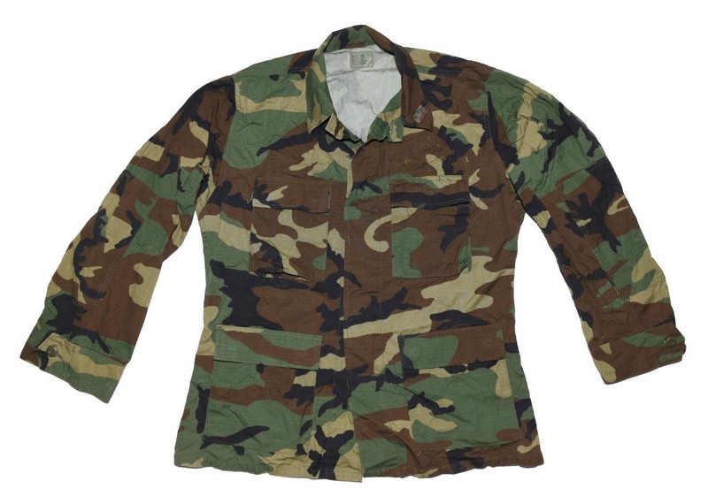 Old Gen Woodland BDU M81 Hot Weather Combat Shirt Blouse Coat - MEDIUM REG