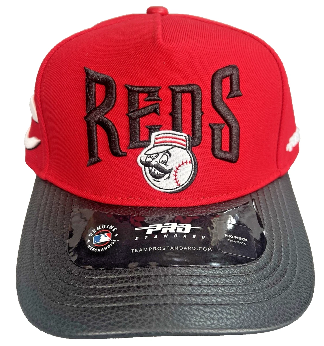 Casquette ajustable Hardline Trucker Red Cincinnati Reds '47 pour homme