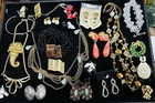 Vintage Lot Of Costume Jewelry Some Signed