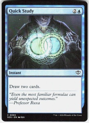Quick Study 65 Secrets of Strixhaven Magic the Gathering