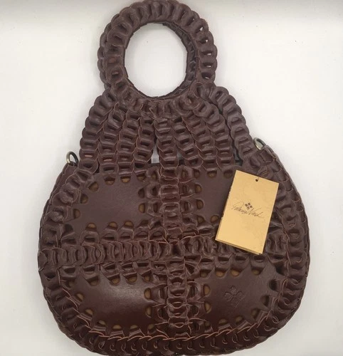 Patricia Nash Ticci Leather Chain Link Florence Convertible Crossbody Purse NWT