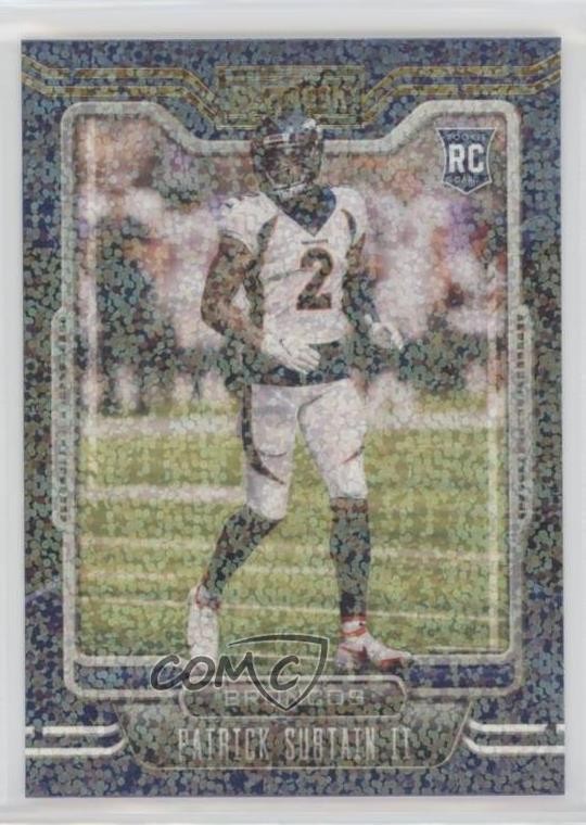 2021 Panini Playbook Rookie Sparkle Patrick Surtain II #144 Rookie RC 0po6