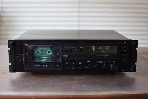 Nakamichi 660ZX 3-head auto azimuth cassette deck, serviced