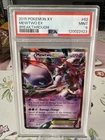 2015 Pokemon Mewtwo EX Ultra Rare Holo Breakthrough 62/162 PSA 9