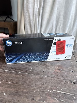 HP 134X Black Original LaserJet Toner Cartridge Open box
