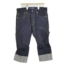 COMME des GARCONS JUNYA WATANABE MAN 3D cut cropped Denim pants Navy 6-0330M  