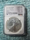7K Metals U.S. State Series American Silver Eagle NGC MS70 - Illinois