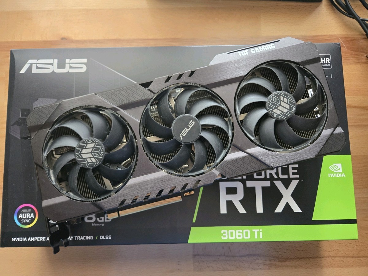 ASUS TUF GeForce RTX 3060 Ti V2 OC Edition 8GB GDDR6 Graphics Card