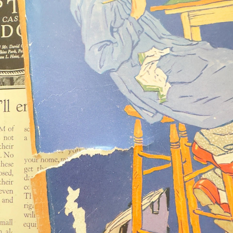 RARE Harold Sichel Cat Cover Art “House Beautiful” September 1927 Entire Issue - Image 2 of 4