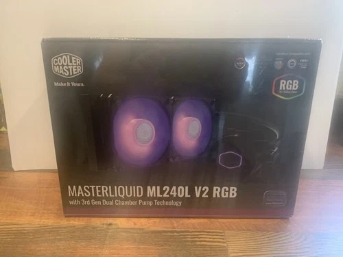 Cool Master MasterLiquid ML240L V2 RGB with 3rd Gen Dual Chamber Pump Technology