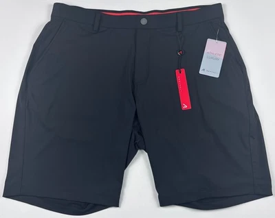Redvanly Hanover 9 Golf Shorts Mens L Tuxedo Stretch Performance Golf NWT - Image 1 of 4