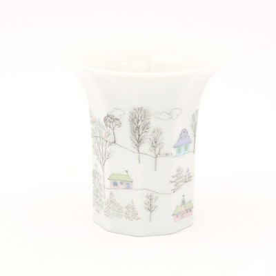 Vase 7,6 cm Rosenthal Polygon Winterreise