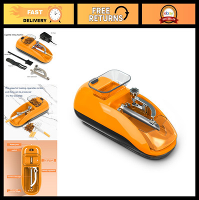 Electric Automatic Cigarette Rolling Machine for 6.5mm & 8mm Tubes - Easy Use!