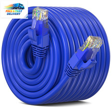 Outdoor Ethernet Cable 300Ft - CAT6 LAN Network Cable, Waterproof  Weatherproof
