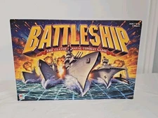 BATTLESHIP BOARD GAME CLASSIC NAVAL WARFARE COMPLETE SET MILTON BRADLEY HASBRO