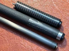 G-Force WBLK1 Pool Cue with Carbon Fiber Low Deflection Shaft & 6" Extension.