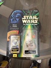 1998 Star Wars POTF Yoda Cane and Pot FlashBack Photo   BUY 2  FREE SHIP