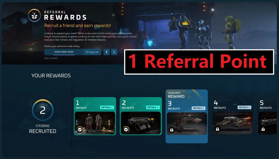 STAR CITIZEN - 1 REFERRAL POINT ( + bonus a free Star Kitten Dragonfly ) - Bild 2 von 4