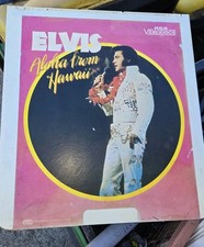 Elvis: Aloha From Hawaii 1973 CED RCA SelectaVision Videodisc Untested