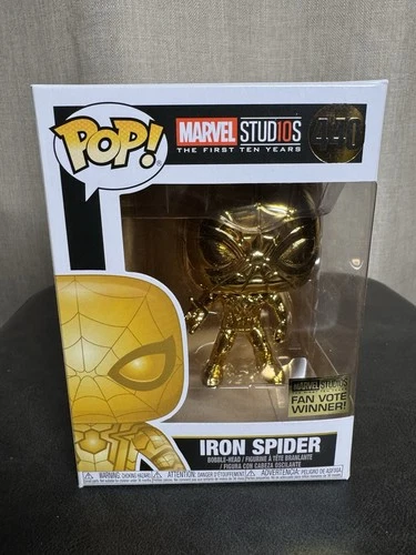 Funko Pop! Vinyl: Marvel - Iron Spider (Gold Chrome) #440