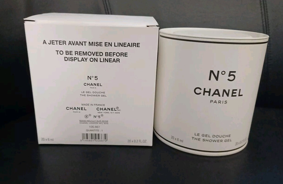Sold Out- Chanel Factory Shower Gel Tin no5 rare bnwb
