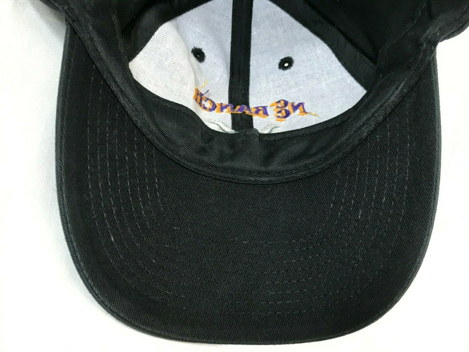 NCC Ranch Baseball Cap Strapback Hat Double Horse… - image 10