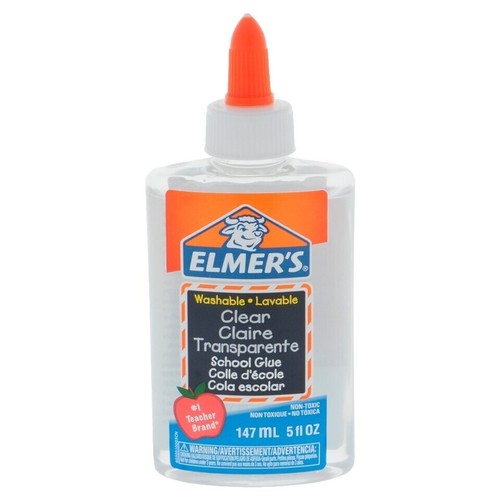 Elmer's LIQUID CLEAR GLUE 9 OZ Washable Non-Toxic DECORATE CRAFT