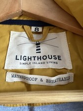 Lighthouse Ladies Beachcomber Waterproof/breathable Jacket Size 8