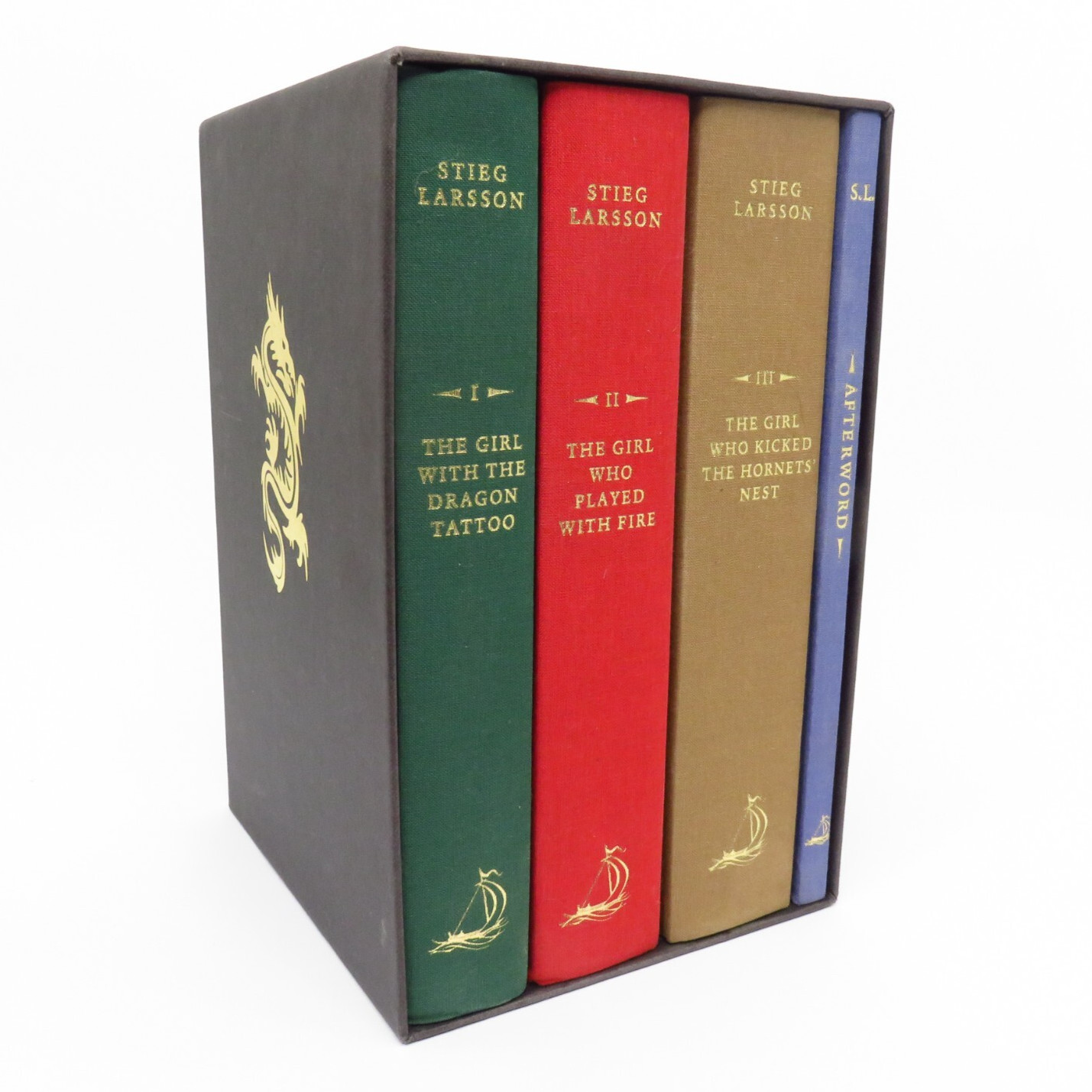 The Millennium Trilogy w/ Afterword - Stieg Larsson  - Hardcover Boxed Set