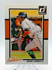 2014 Panini Donruss Baseball Adam Jones #82 Press Proof Parallel
