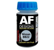 Lackstift für Nissan BB22 Ice Blue Metallic schnelltrocknend Tupflack Autolack