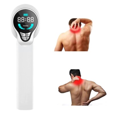 Soft Laser Therapiegeräte Kälte Laser Physiotherapie  Schmerztherapie  4 * 808nm