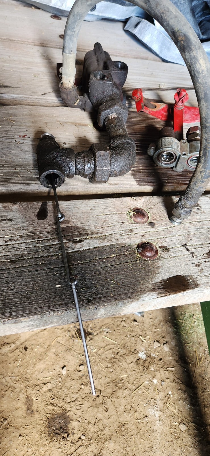 2WAY hydraulic tree valve. Farmall H M SM Ect. Auxiliary Valve