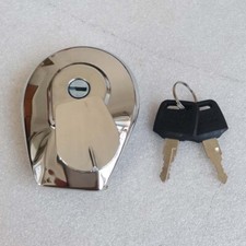 Petrol Fuel Gas Tank Cap Key For Honda CX650C Custom 1983 GL1500 Valkyrie 97-03