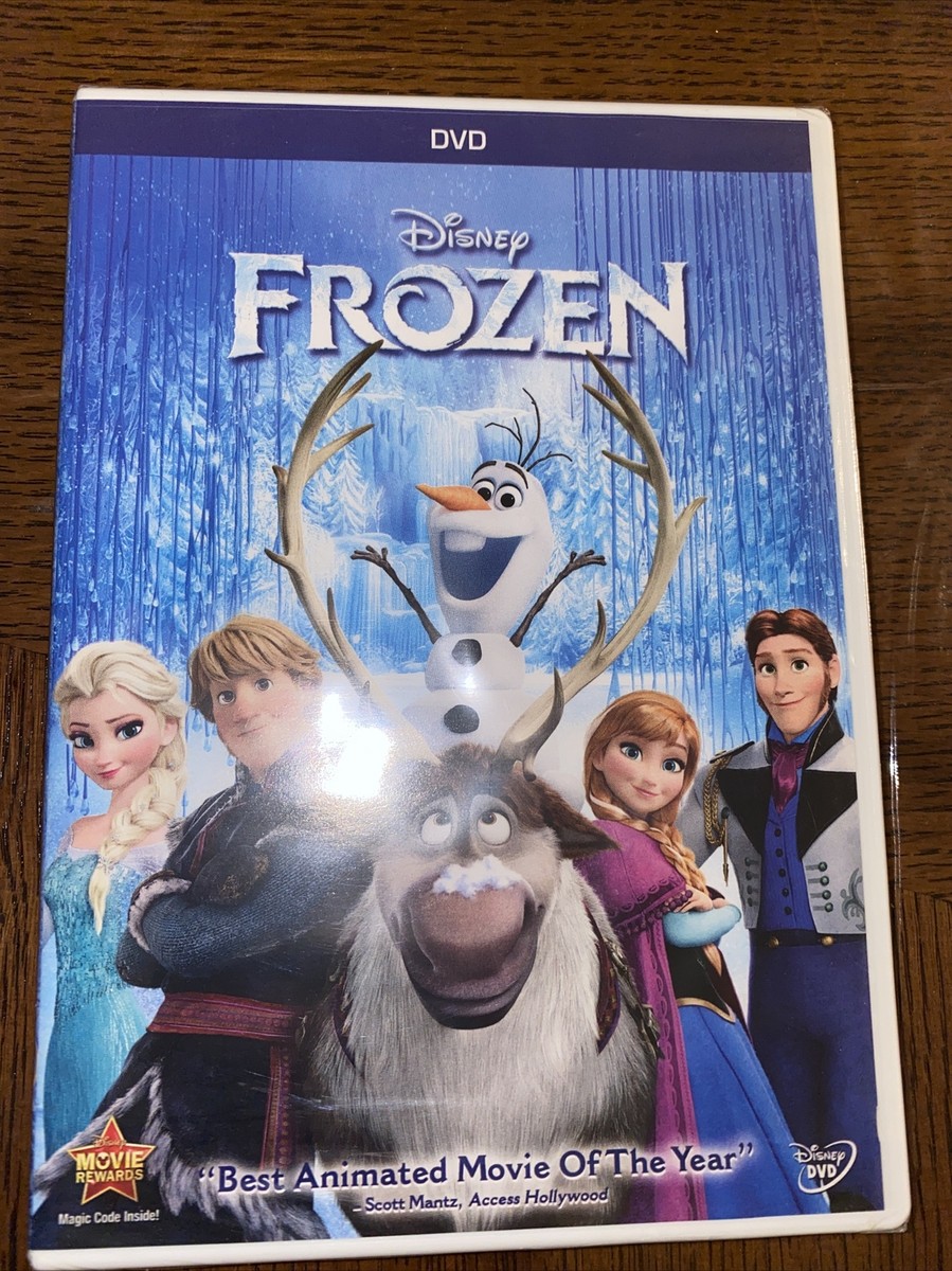 Frozen (DVD, New, Disney, Loose Disc, 214, Region 1, Bonus Extras