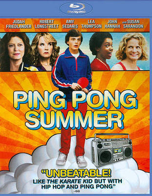 Ping Pong Summer (Blu-ray Disc, 2014) Susan Sarandon, Lea Thompson BRAND NEW