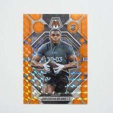 2023 Panini Mosaic Orange Mosaic /199 Jakorian Bennett Rookie RC #327