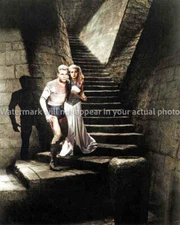 Buster Crabbe & Jean Rogers Flash Gordon 8x10 RARE COLOR Photo 610