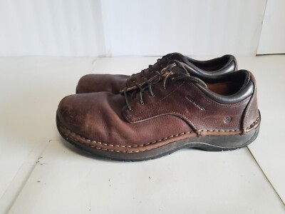 RED WING mens 8704 brown leather work shoe sz 11.5 D - safety toe slip resistant Red Wing Shoes | Shoes | Redwing Mens 874 Brown Leather  main image 4