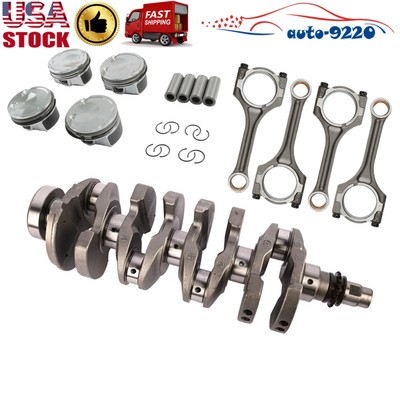 G4FJ Engine Connecting Rod Crankshaft 231102B710 Pistons Kit For HYUNDAI KIA 1.6