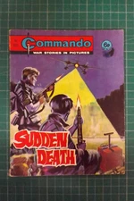 COMMANDO COMIC WAR STORIES IN PICTURES No.631 SUDDEN DEATH GN746