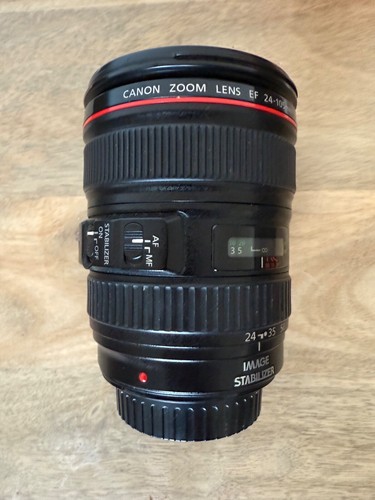 Lente Canon Ef 24-105 mm f/4L Is Usm | Cuotas sin interés Lente Canon Ef 24-105 mm f/4L Is Usm | Cuotas sin interés