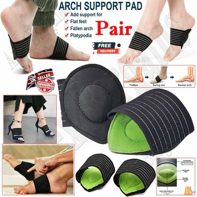 dropped arch supports