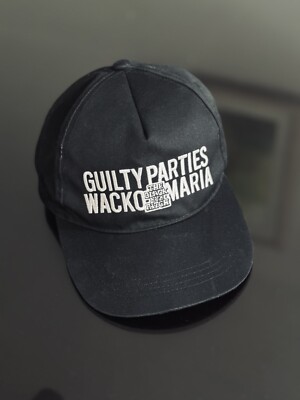 AUTHENTIC] Wacko Maria X Black Eye Patch Guilty Parties Black Cap