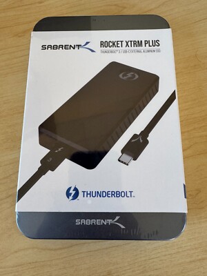 SABRENT Rocket XTRM Plus 4TB Thunderbolt 3 Portable SSD (SB-XTMP-4TB)