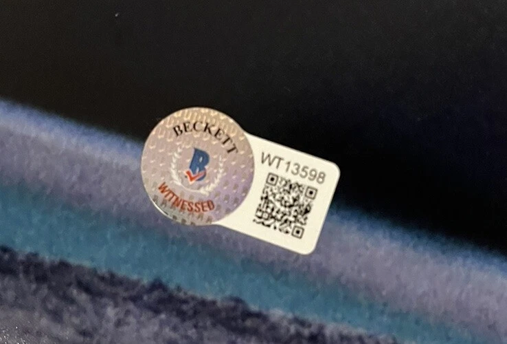 BRET SABERHAGEN KANSAS CITY ROYALS SIGNED 11X14 PHOTO AUTOGRAPH B BECKETT COA - Image 2 of 2