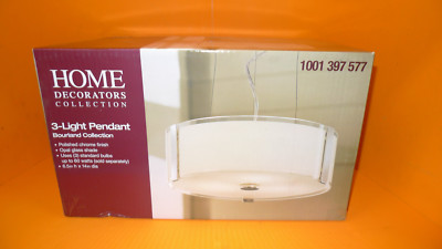 New Home Decorators Collection 3 Light Pendant Bourland Collection