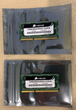 Corsair 8GB 2x4GB DDR3 1333MHz PC3-10600S RAM CMSO8GX3M2A1333C9