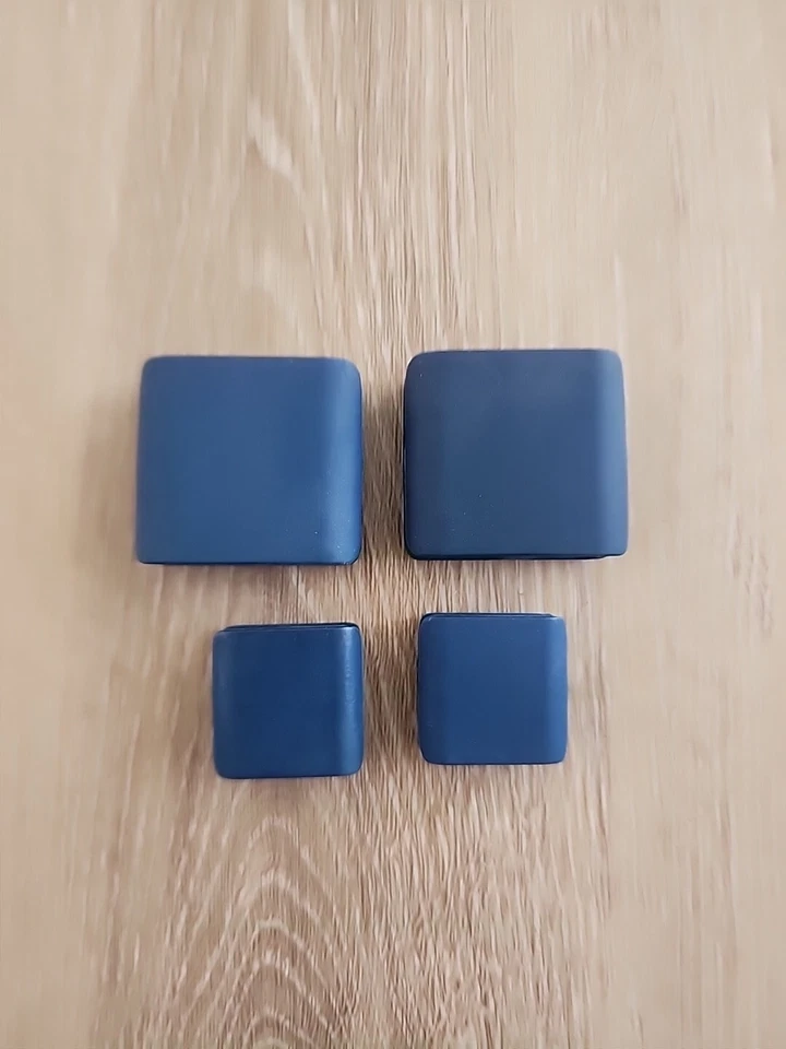 Bluelounge Cableclip Small & Medium Cable Management, Dark Blue 4 Pack - Image 2 of 2